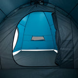 Camping Tent 8-Person Blue Waterproof 94717