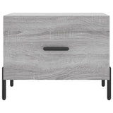 Coffee Tables 2 pcs Grey Sonoma 50x50x40 cm Engineered Wood 829425