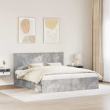 Bed Frame with Headboard Concerte 180 x 200 cm Solid Pine Wood 3410977