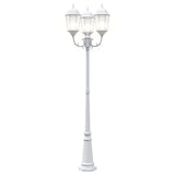 Garden Light White 61 x 53 x 235 cm Aluminium and Glass 42000334