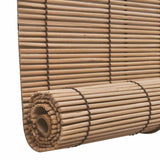 Bamboo Roller Blinds 2 pcs 100 x 160 cm Brown 3057519