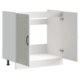 Sink Base Cabinet Lucca White Engineered Wood 853687