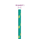 Boat Rope Green 10 mm 500 m Polypropylene 152722