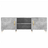 TV Cabinet Concrete Grey 150x30x50 cm Engineered Wood 829080