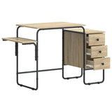 Desk with Storage Sonoma Oak 120 x 50 x 75 cm 8007997