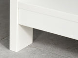 Console Table Side Desk w/ Shelves Drawers Open Top X Support Frame Living Room Hallway Home Office T3398P329949