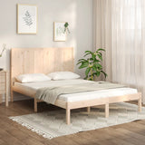 Bed Frame without Mattress 120x190 cm Small Double Solid Wood Pine 3105700
