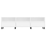 TV Cabinet White 150x30x44.5 cm Engineered Wood 831300