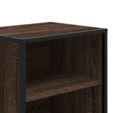 Bedside Cabinets 2 pcs Brown Oak 40x31x50 cm Engineered Wood and Metal 848708