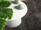 Rug ISTAN High Pile Shiny Look Anthracite 100x200 cm 375639