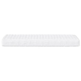 ZNTS Foam Mattress White 90x190 cm Hardness H2 H3 356340