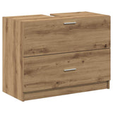 Bathroom Cabinet Artisan Oak 78 x 37 x 59 cm Engineered wood 868831