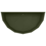 Planter Olive Green 90 x 45 x 50 cm Steel 883713