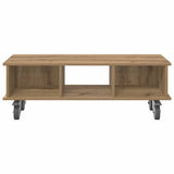 TV Stand Artisan Oak 100 x 35 x 35 cm Engineered Wood 891039