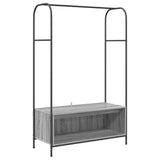 Clothes Rack Grey 100 x 44 x 160 cm Engineered Wood 868454