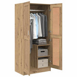 Wardrobe Artisian Oak 82.5 x 51.5 x 180 cm Engineered Wood 875162