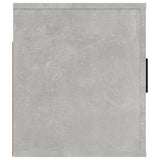 Wall Mounted TV Cabinet Concrete Grey 100x34.5x40 cm 816636