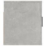 Wall Mounted TV Cabinet Concrete Grey 100x34.5x40 cm 816636