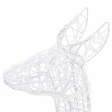 Reindeer Family Blue Acrylic Small Decorative Inlays 329791