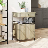 Kitchen Trolley Sonoma Oak 56x43x89.5 cm Engineered Wood 842392