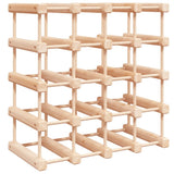 Wine Rack for 20 Bottles 46.5x23x46.5 cm Solid Wood Pine 353751