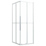Shower Cabin Frosted ESG 90x70x180 cm 151846