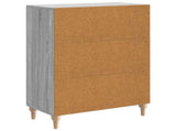 Sideboard Grey Sonoma 66 x 34.5 x 90 cm Engineered Wood 894131