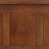 328310 Storage Box 110x30x40 cm Solid Mango Wood