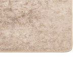 Rug Runner MARSA Beige 50 x 450 cm Polyester and PVC 42023080