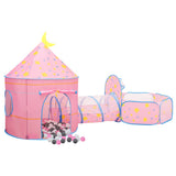 Children Play Tent with 250 Balls Pink 301x120x128 cm 3107738