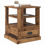 Bedside Cabinet Old Wood 50 x 50 x 60 cm Engineered Wood 881408