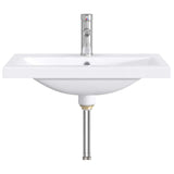 Bathroom Wash Basin Chrome 61 x 40 x 16.5 cm Metal 890234
