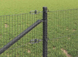 Welded Wire Fence with Spikes 50 x 0.6 m 3352226