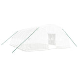 Greenhouse with Steel Frame White 48 m 8x6x2.85 m 3188118