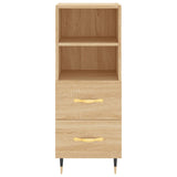 ZNTS Sideboard Sonoma Oak 34.5x34x90 cm Engineered Wood 828647