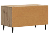 Bedside Cabinet Artisan Oak 62 x 34.5 x 47.5 cm Engineered Wood 894784