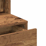 Dressing Table Old Wood 80 x 41 x 134.5 cm Engineered Wood 871537