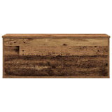 Storage Box Old Wood 90 x 35 x 35 cm Engineered Wood 868711
