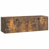 Wall-Mounted TV Cabinet 98 x 31 x 30 cm Smoked Oak 899240