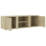TV Cabinet Sonoma Oak 120x34x37 cm Engineered Wood 801164