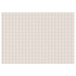Weighted Blanket Light Cream 155x220 cm 11 kg Fabric 350759