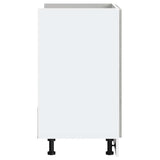 Sink Base Cabinet "Porto" Grey Sonoma 80x46x81.5 cm Engineered Wood 853933