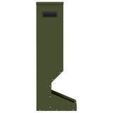 Deer Feeder Olive Green 28 x 30 x 80 cm Cold-Rolled Steel 874610