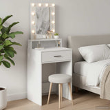 Dressing Table White 50 x 41 x 140 cm Engineered Wood 865154