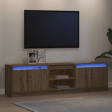 TV Units 2 pcs Brown 180 x 34 x 50 cm Engineered wood 3378505