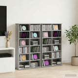 CD Cabinet 2 pcs Grey Sonoma 60 x 17 x 92 cm Engineered Wood 8012741