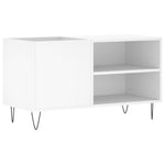 ZNTS Record Cabinet White 85x38x48 cm Engineered Wood 831700