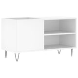ZNTS Record Cabinet White 85x38x48 cm Engineered Wood 831700