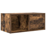 TV Cabinets 2 pcs Smoked Oak 60x31x25.5 cm Engineered Wood 861445