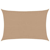Sunshade Sail 160 g/m Taupe 4x5 m HDPE 311408